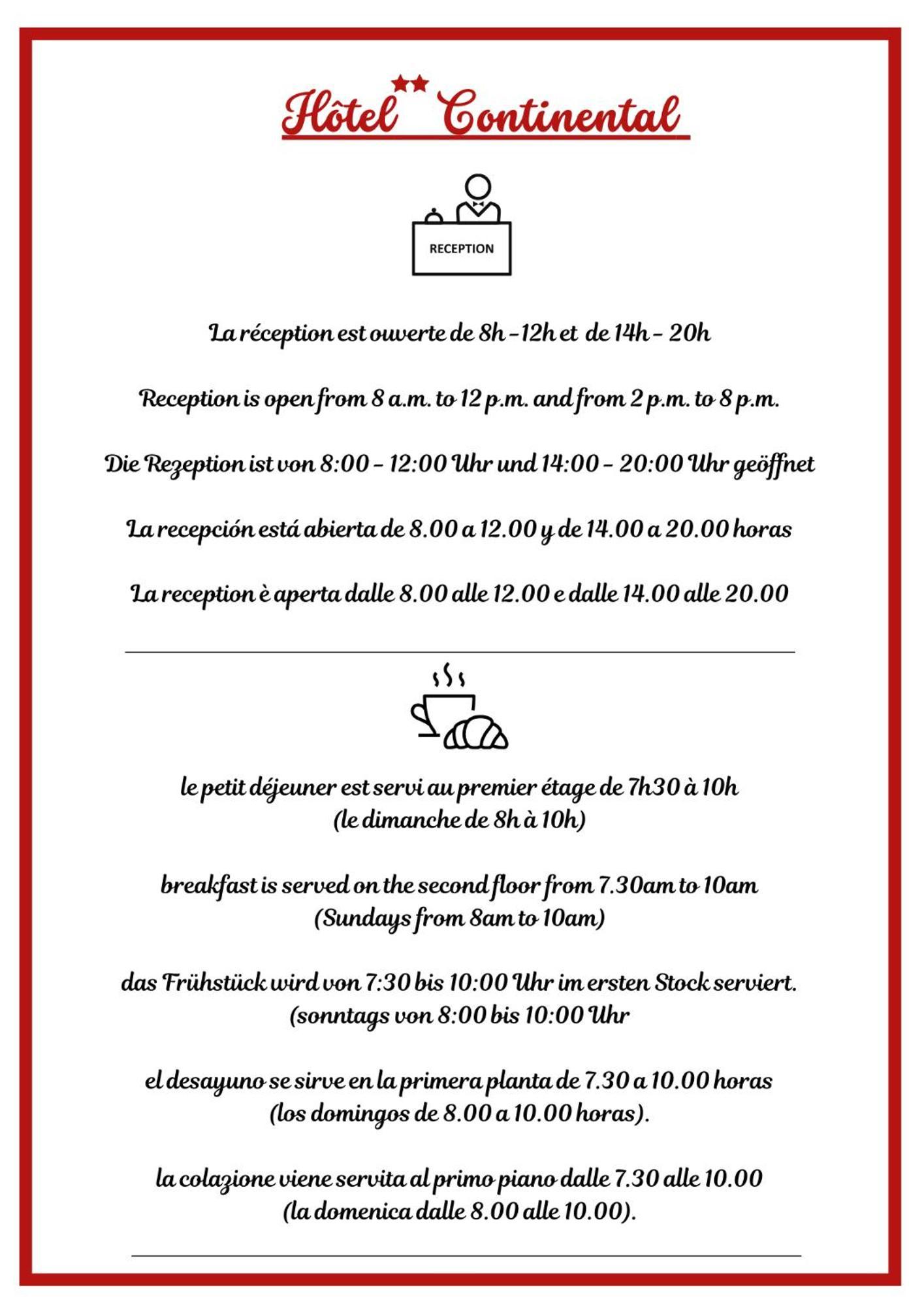 Hotel Continental Εβιάν-λε-Μπαιν Εξωτερικό φωτογραφία